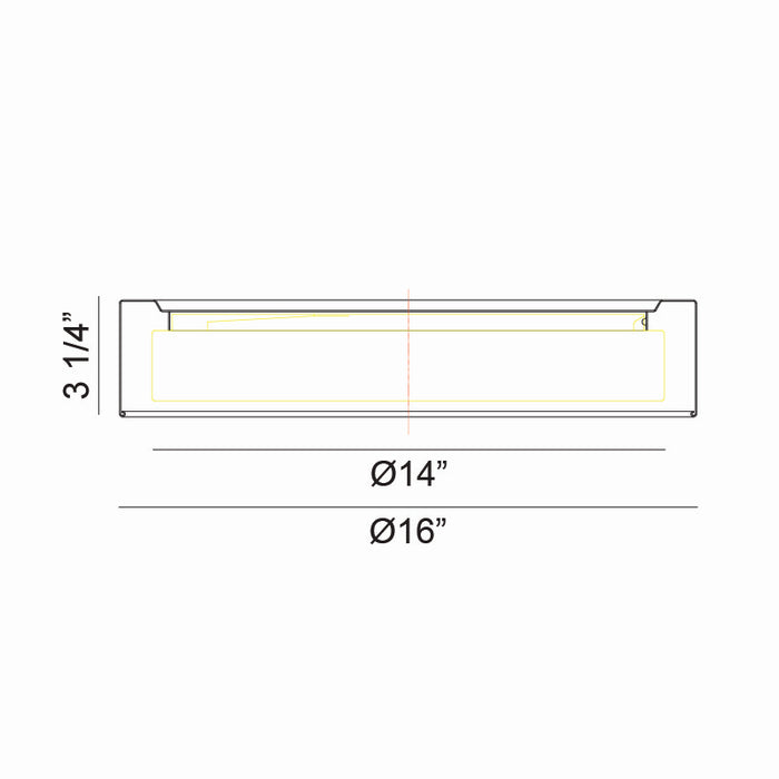 Matteo Lighting - M16616WH - LED Ceiling Mount - Ezra