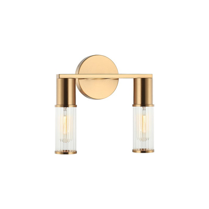 Matteo Lighting - S02802AG - Two Light Wall Sconce - Klarice