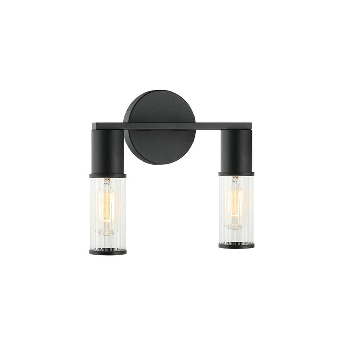 Matteo Lighting - S02802MB - Two Light Wall Sconce - Klarice