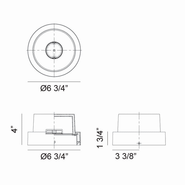 Matteo Lighting - S11401GY - LED Wall Sconce - Syvana