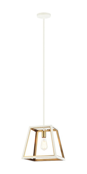 Matteo Lighting - C72101WHAG - One Light Pendant - Rosalie