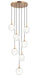 Matteo Lighting - C60607AGCL - LED Pendant - Delcia