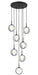 Matteo Lighting - C60607BKSM - LED Pendant - Delcia