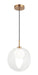 Matteo Lighting - C60611AGCL - LED Pendant - Delcia