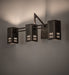 Meyda Tiffany - 259801 - LED Wall Sconce - Hirshfield - Weathered Brass