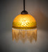 Meyda Tiffany - 265579 - One Light Mini Pendant - Roussillon - Mahogany Bronze