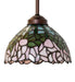 Meyda Tiffany - 265580 - One Light Mini Pendant - Tiffany Cabbage Rose - Mahogany Bronze