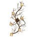 Meyda Tiffany - 265663 - Six Light Chandelier - Winter Solstice - Antique Copper,Burnished