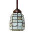 Meyda Tiffany - 265800 - One Light Mini Pendant - Maiss - Mahogany Bronze