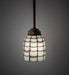 Meyda Tiffany - 265800 - One Light Mini Pendant - Maiss - Mahogany Bronze