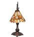 Meyda Tiffany - 244785 - One Light Table Lamp - Delta - Mahogany Bronze