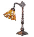 Meyda Tiffany - 244785 - One Light Table Lamp - Delta - Mahogany Bronze