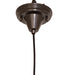 Meyda Tiffany - 264166 - One Light Mini Pendant - Metro Fusion - Craftsman Brown