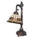 Meyda Tiffany - 65077 - One Light Table Lamp - Tiffany Roman - Antique Copper