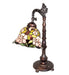 Meyda Tiffany - 65078 - One Light Table Lamp - Begonia - Mahogany Bronze