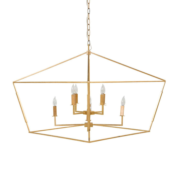 Gabby - SCH-153425 - Eight Light Chandelier - Adler - Vintage Gold