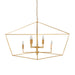 Gabby - SCH-153425 - Eight Light Chandelier - Adler - Vintage Gold