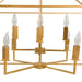 Gabby - SCH-153425 - Eight Light Chandelier - Adler - Vintage Gold