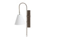 Gabby - SCH-175055 - One Light Wall Sconce - Anniston - Rubbed Bronze|Feather White Linen