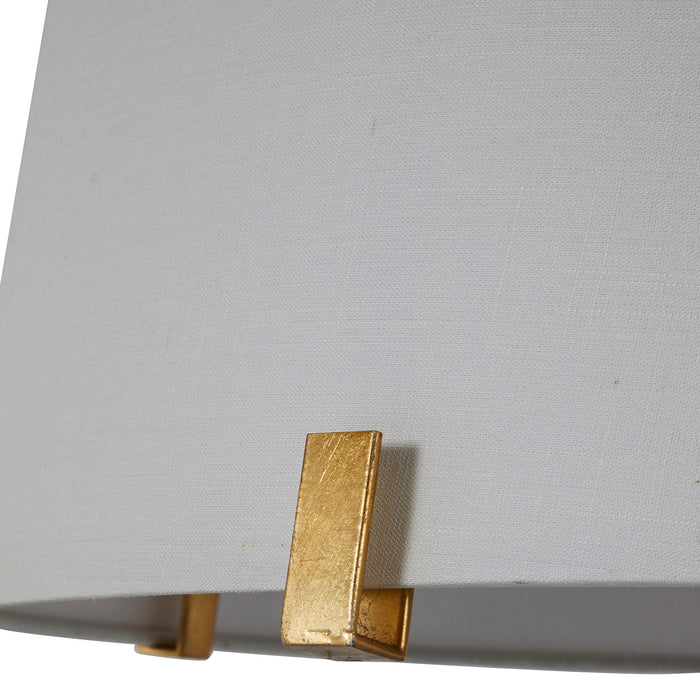 Gabby - SCH-166000 - Two Light Pendant - Arbella - Vintage Gold|White Linen
