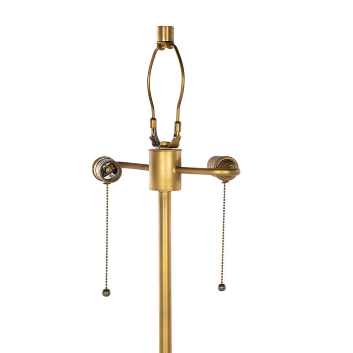 Gabby - SCH-175016 - Two Light Floor Lamp - Fari - Textured Brass|White Cotton