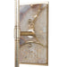 Gabby - SCH-155755 - One Light Wall Sconce - Garnet - Champagne Silver