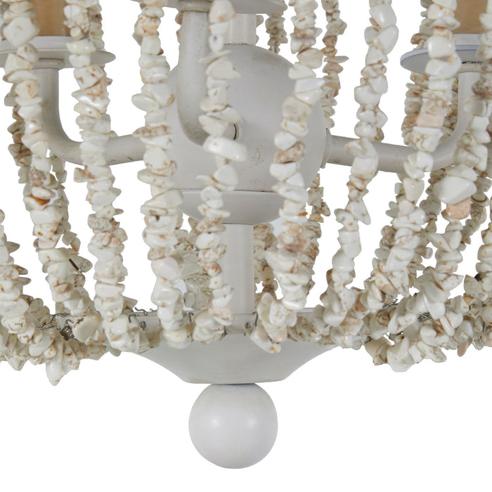 Gabby - SCH-168035 - Three Light Chandelier - Jenny - Coral White