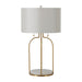 Gabby - SCH-169085 - One Light Table Lamp - Joan - Brass|White Linen