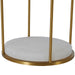 Gabby - SCH-169085 - One Light Table Lamp - Joan - Brass|White Linen