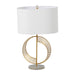 Gabby - SCH-168075 - One Light Table Lamp - Jules - Brass|White Linen