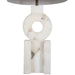 Gabby - SCH-170100 - Two Light Table Lamp - Kelsey - Feather White Linen/Brushed Copper/Alabaster