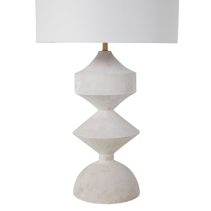 Gabby - SCH-170020 - One Light Table Lamp - Maddox - Plaster White/Feather White Linen