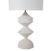 Gabby - SCH-170020 - One Light Table Lamp - Maddox - Plaster White/Feather White Linen
