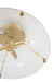 Gabby - SCH-170500 - Four Light Flush Mount - Madison - Stained Gold|Cast Glass