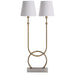 Gabby - SCH-175091 - Two Light Table Lamp - Mayfield - Matte Antique Brass|Feather White Linen|Natural Alabaster
