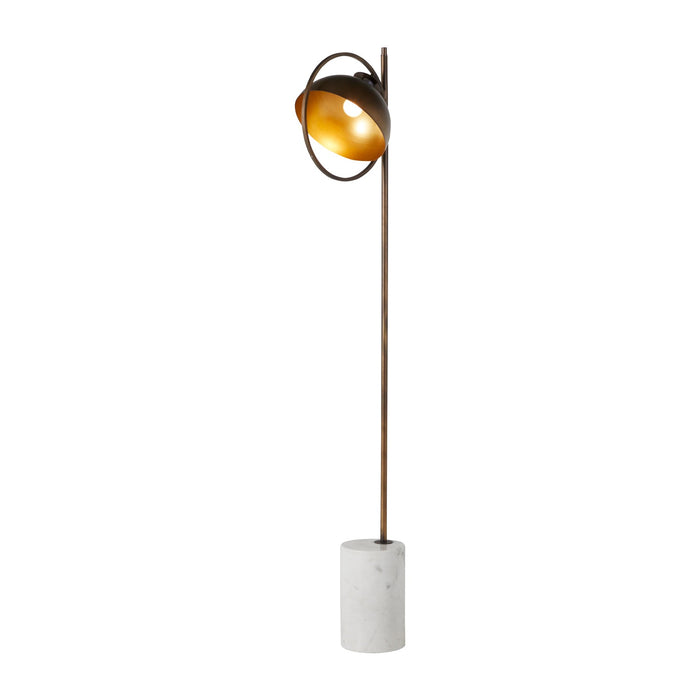 Gabby - SCH-168070 - One Light Floor Lamp - Olsen - Rubbed Brass|Antique Vintage Gold