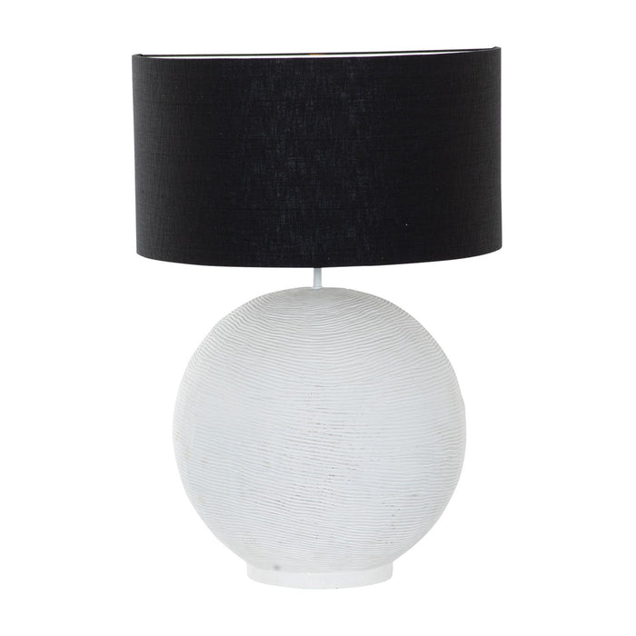 Gabby - SCH-170540 - One Light Table Lamp - Orion - Textured Black Linen|Plaster Black|Brass