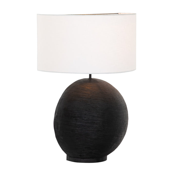 Gabby - SCH-170535 - One Light Table Lamp - Orion - Textured Linen Plaster White Brass