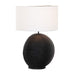 Gabby - SCH-170535 - One Light Table Lamp - Orion - Textured Linen Plaster White Brass