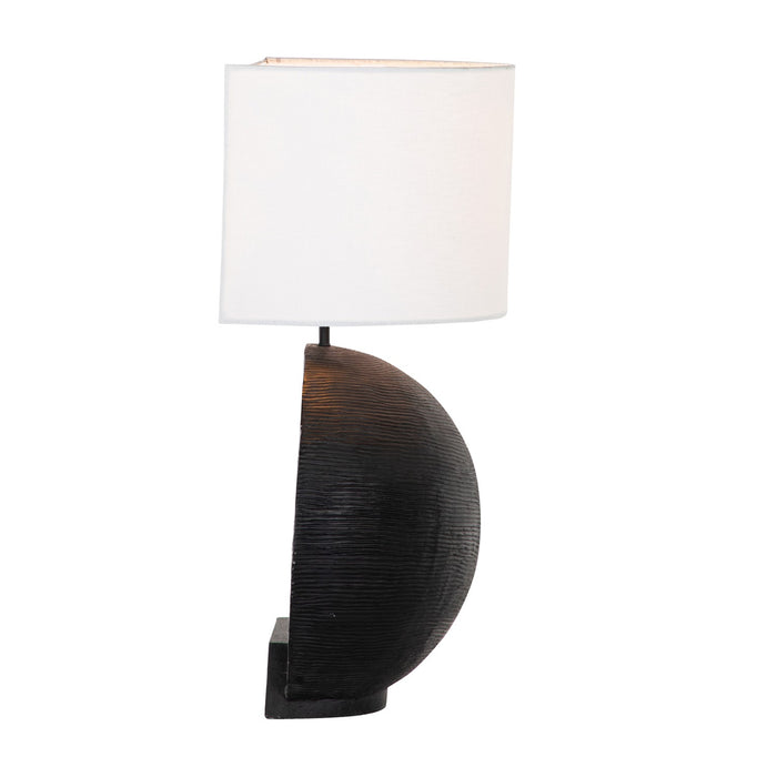 Gabby - SCH-170535 - One Light Table Lamp - Orion - Textured Linen Plaster White Brass