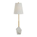 Gabby - SCH-169075 - One Light Table Lamp - Perry - Stained Gold|White Linen