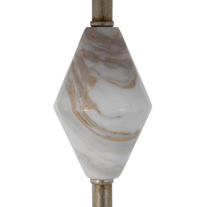 Gabby - SCH-166090 - One Light Table Lamp - Redmond - Textured Champagne|Volakas Marble|White Linen