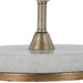 Gabby - SCH-166090 - One Light Table Lamp - Redmond - Textured Champagne|Volakas Marble|White Linen