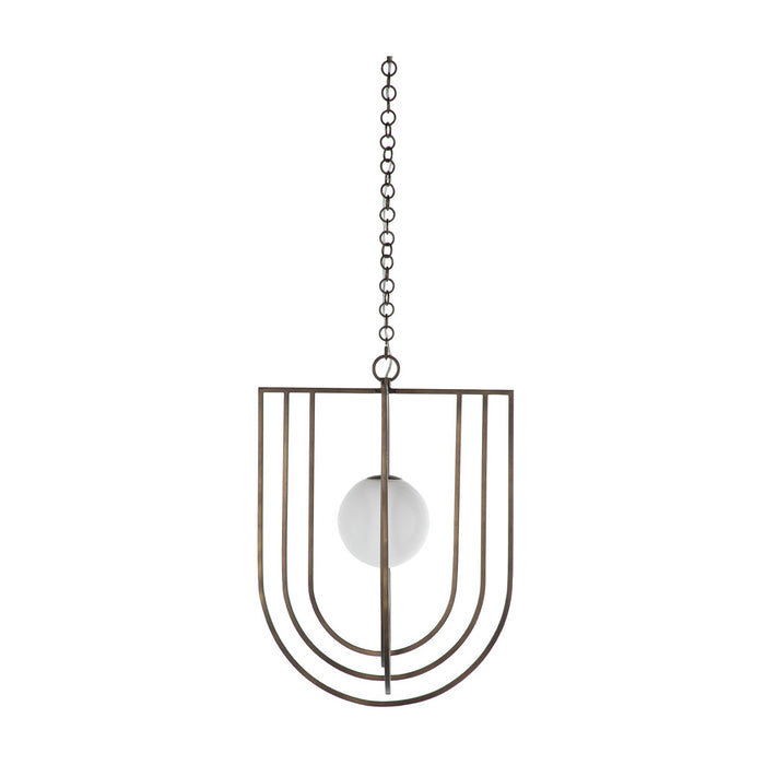 Gabby - SCH-175032 - One Light Pendant - Rockford - Rubbed Bronze|Matte Frosted Glass