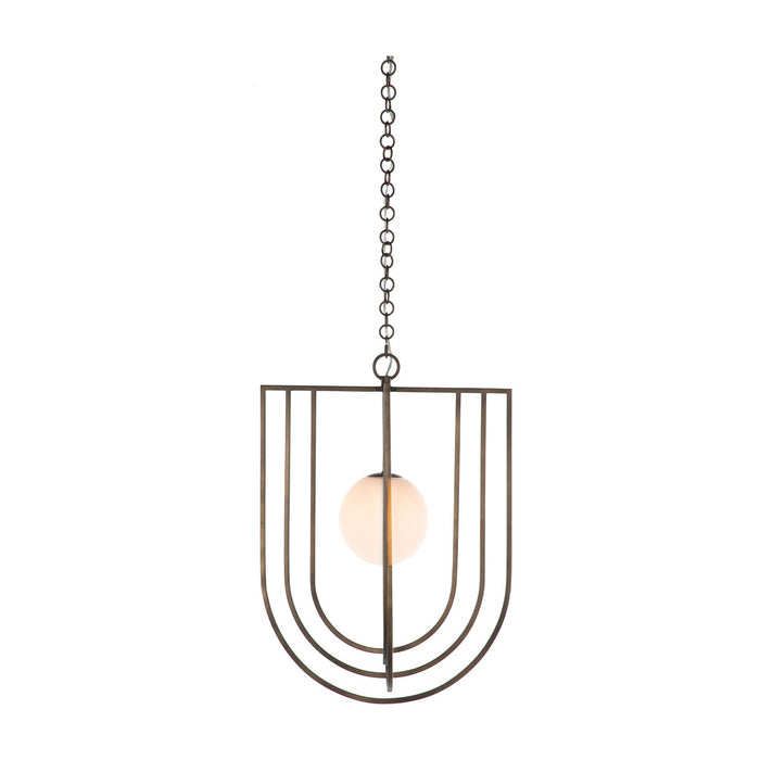 Gabby - SCH-175032 - One Light Pendant - Rockford - Rubbed Bronze|Matte Frosted Glass