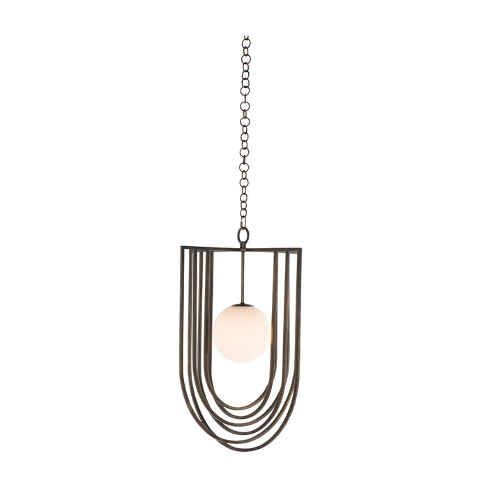 Gabby - SCH-175032 - One Light Pendant - Rockford - Rubbed Bronze|Matte Frosted Glass