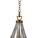 Gabby - SCH-166015 - Four Light Pendant - Sonny - Antique Gold|Whitewashed Wood