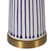 Gabby - SCH-157035 - One Light Table Lamp - Sophie - Navy and Cream Hand-Painted Ceramic/Antique Brass