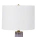 Gabby - SCH-157035 - One Light Table Lamp - Sophie - Navy and Cream Hand-Painted Ceramic/Antique Brass