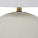Gabby - SCH-166100 - One Light Table Lamp - Wheeler - Natural White Ceramic|Matte Antique Brass